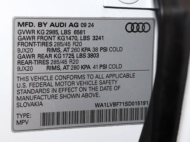 Used 2025 Audi Q7 3.0T Premium Plus w/ Premium Plus Package AWD/4WD image 42