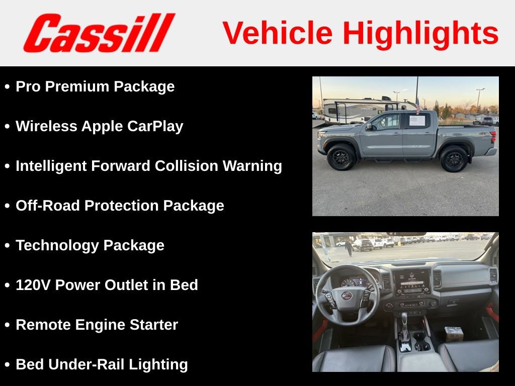 Used 2023 Nissan Frontier PRO-4X w/ Pro-4X Premium Package image 7