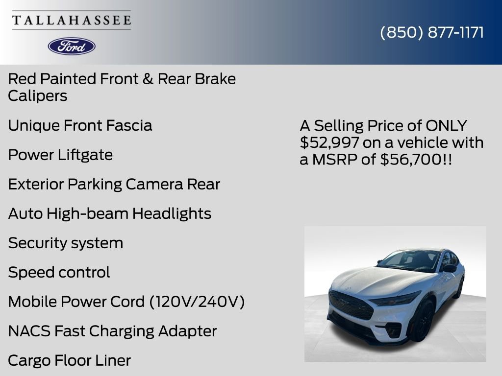 New 2025 Ford Mustang Mach-E Premium w/ Sport Appearance Package image 34