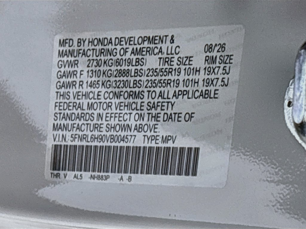 New 2027 Honda Odyssey Elite image 25