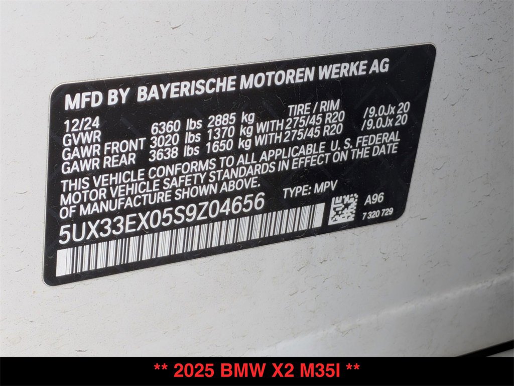 Used 2025 BMW X2 M35i image 30