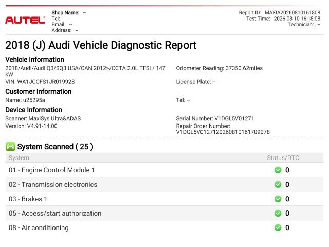 Used 2018 Audi Q3 2.0T Premium Plus w/ Premium Plus Package AWD/4WD image 3