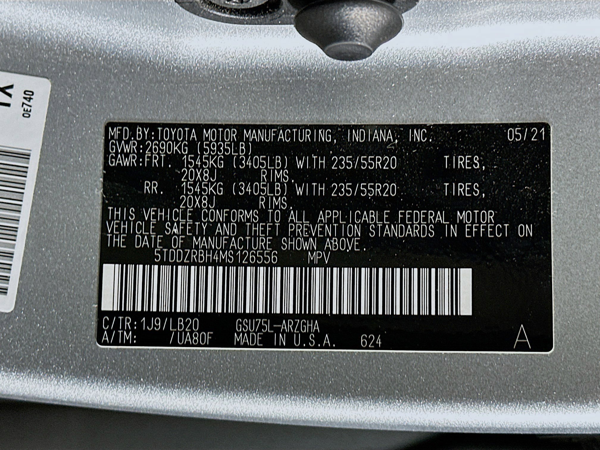 Used 2021 Toyota Highlander Limited image 12