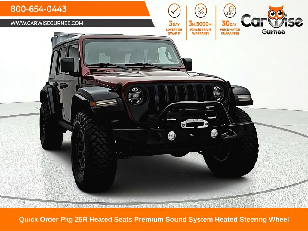 Used 2021 Jeep Wrangler Unlimited Rubicon w/ Xtreme Recon 35" Tire Package