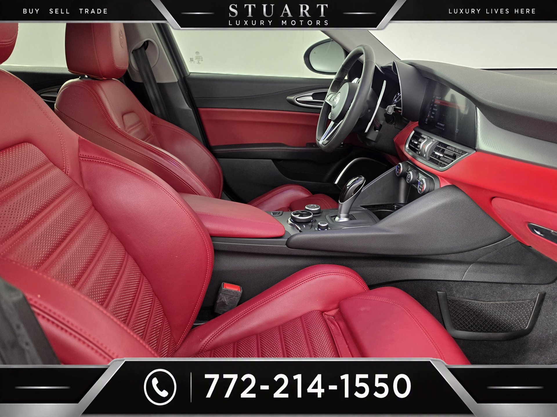 Used 2019 Alfa Romeo Giulia Ti Sport w/ Quick Order Package 22U Sport RWD image 30