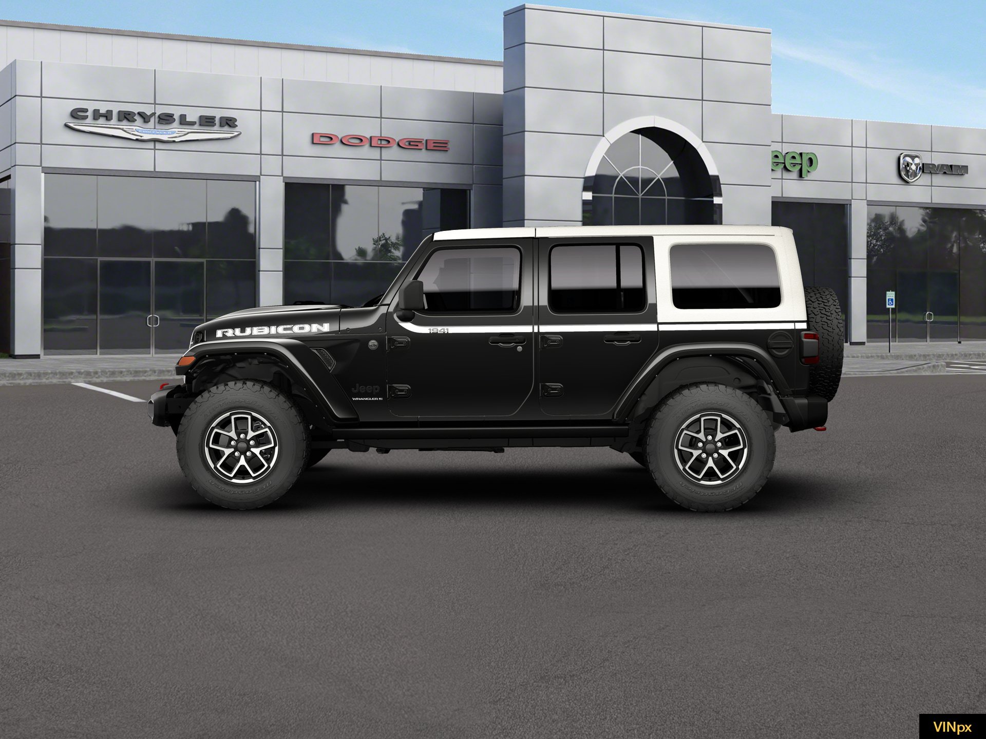 New 2026 Jeep Wrangler Unlimited Rubicon w/ Whitecap Package AWD/4WD image 3