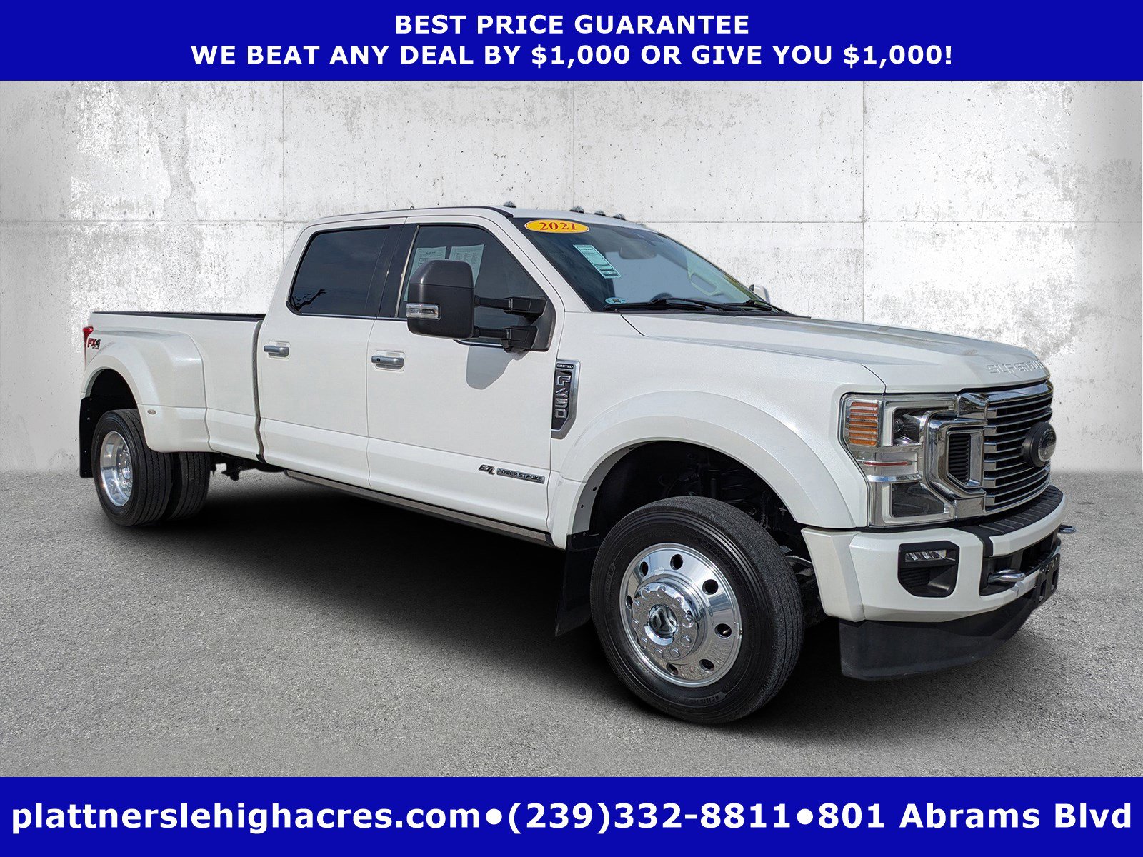 Used 2021 Ford F450 Limited w/ FX4 Off-Road Package image 1