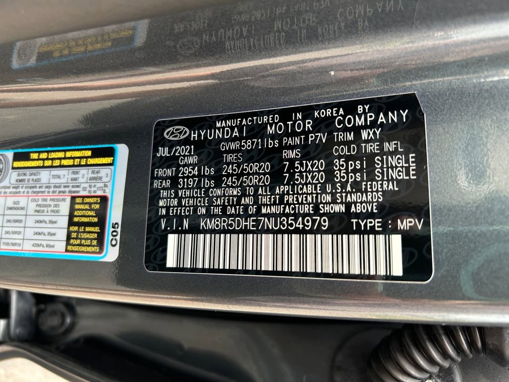 Used 2022 Hyundai Palisade Limited w/ Cargo Package image 35