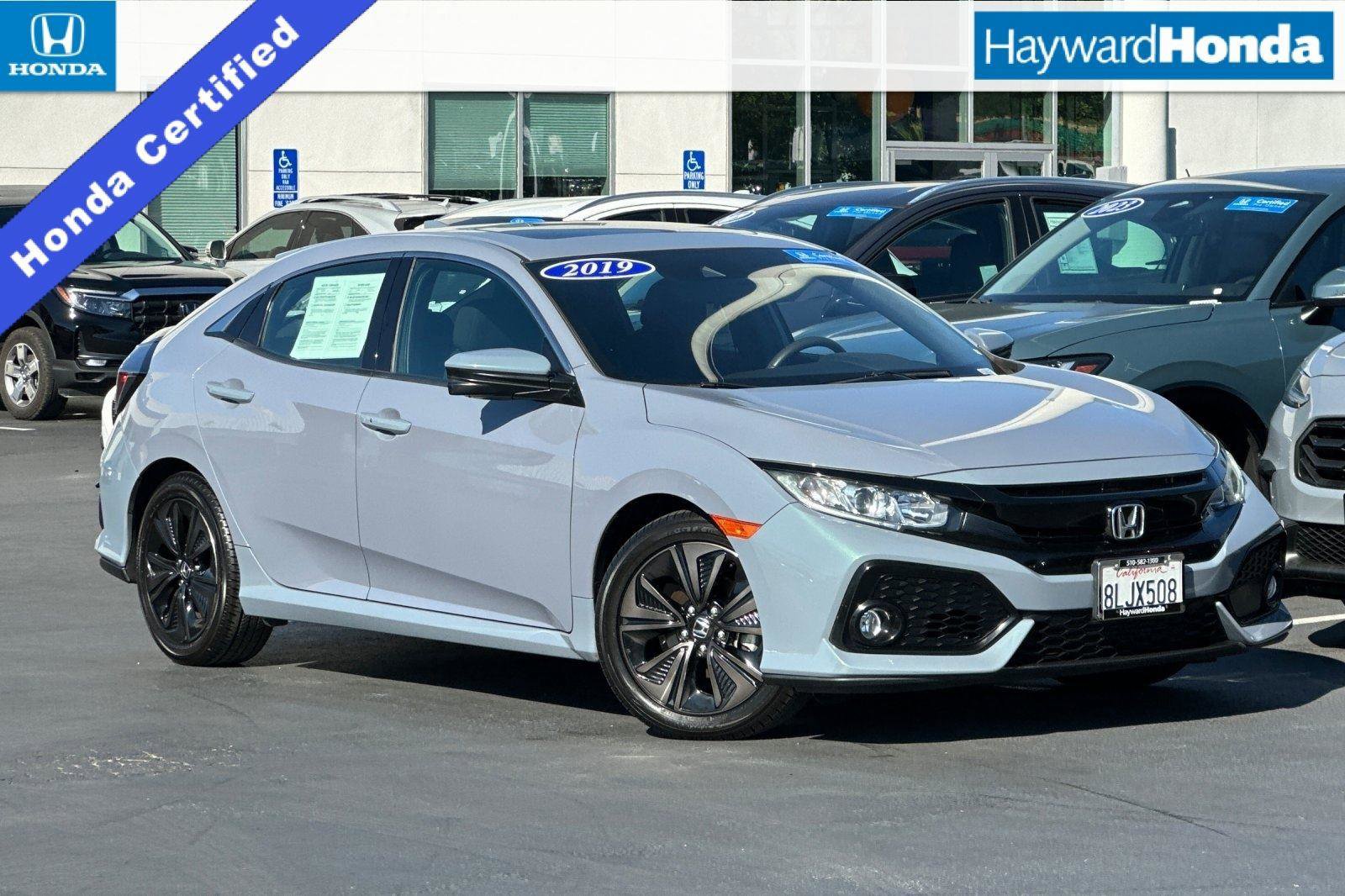 Certified 2019 Honda Civic EX
