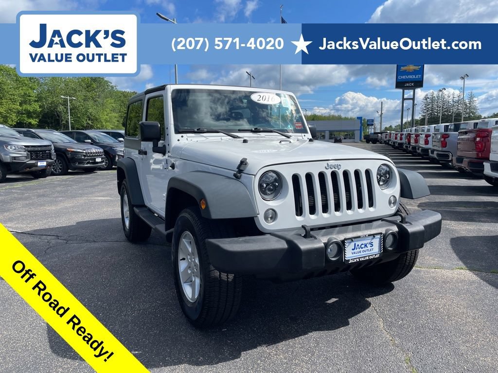 Used 2016 Jeep Wrangler Sport w/ Quick Order Package 24S
