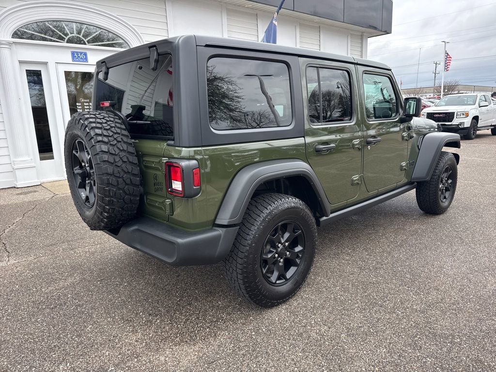 Used 2021 Jeep Wrangler Unlimited Sport AWD/4WD image 5