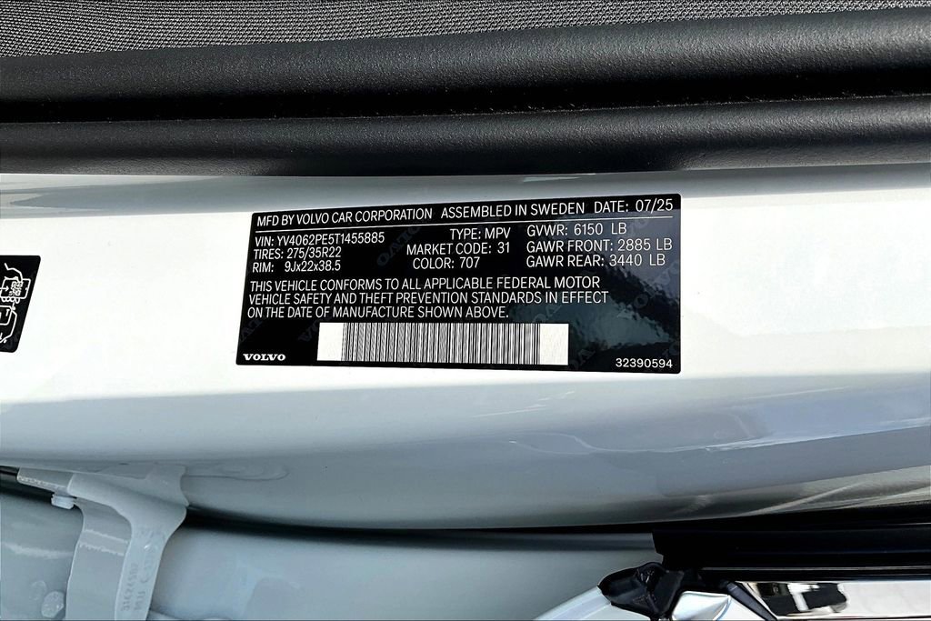 New 2026 Volvo XC90 B6 Plus w/ Protection Package Premier image 22