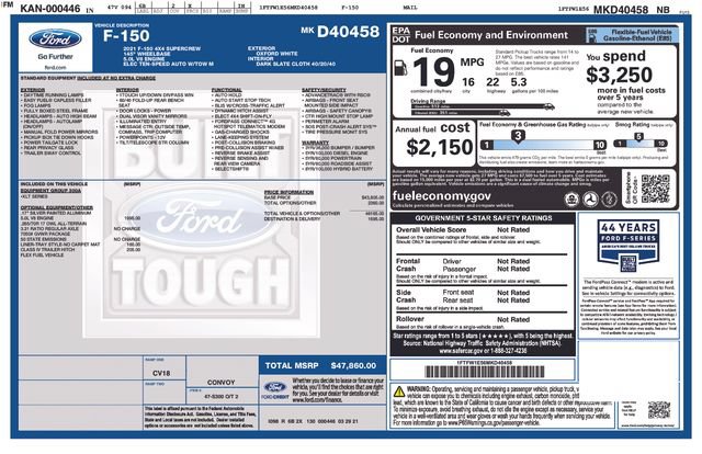Used 2021 Ford F150 XLT AWD/4WD image 2