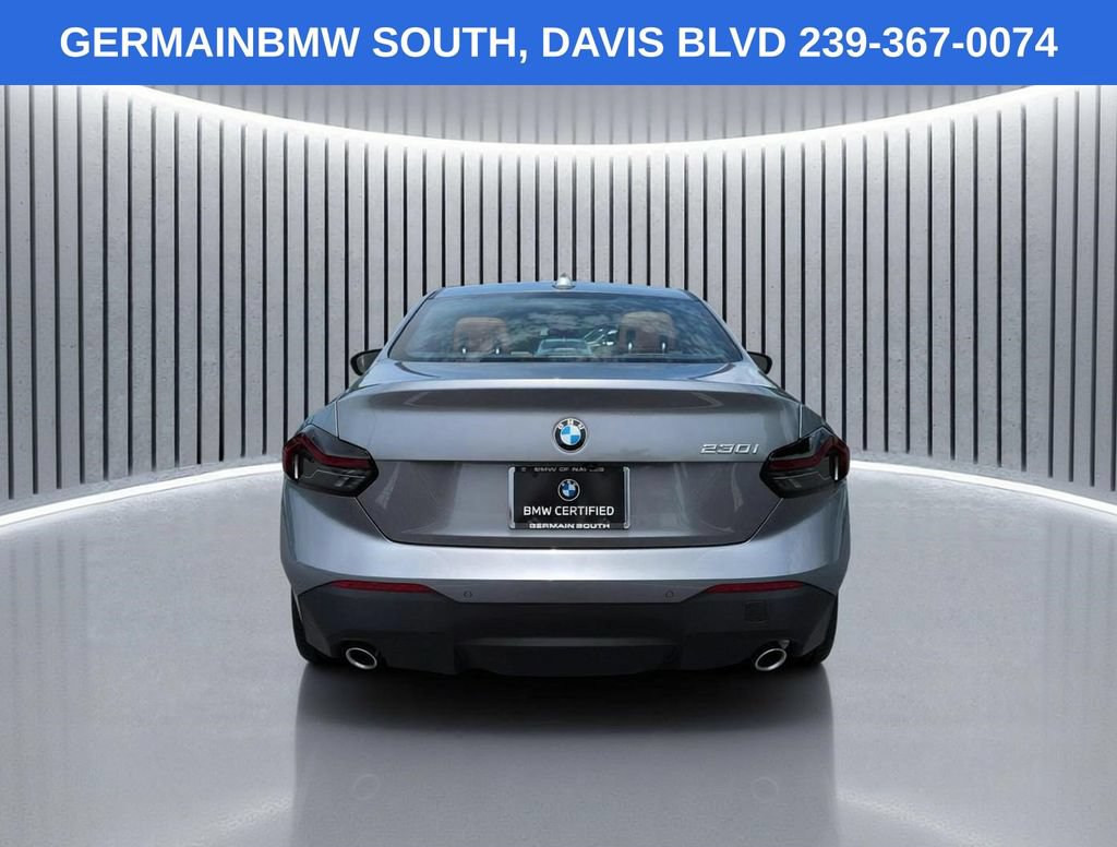 Certified 2025 BMW 230i Coupe w/ Convenience Package RWD image 6