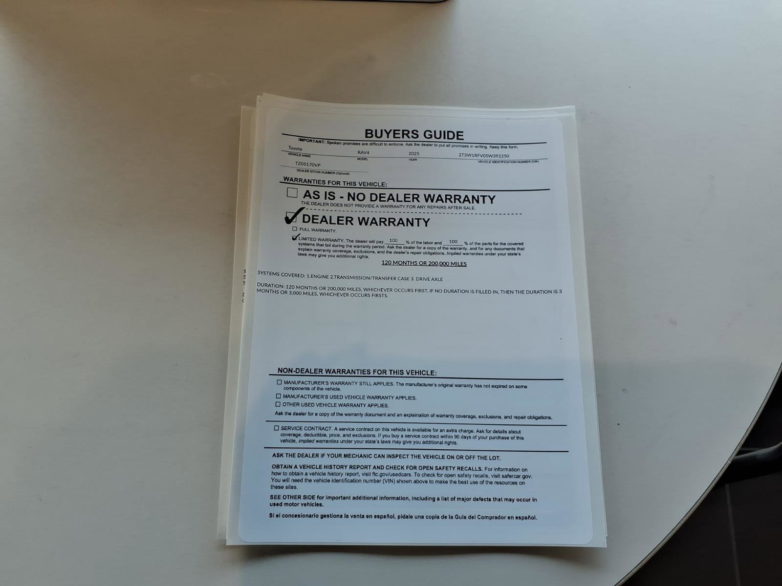 Certified 2025 Toyota RAV4 XLE w/ Convenience Package FWD image 33