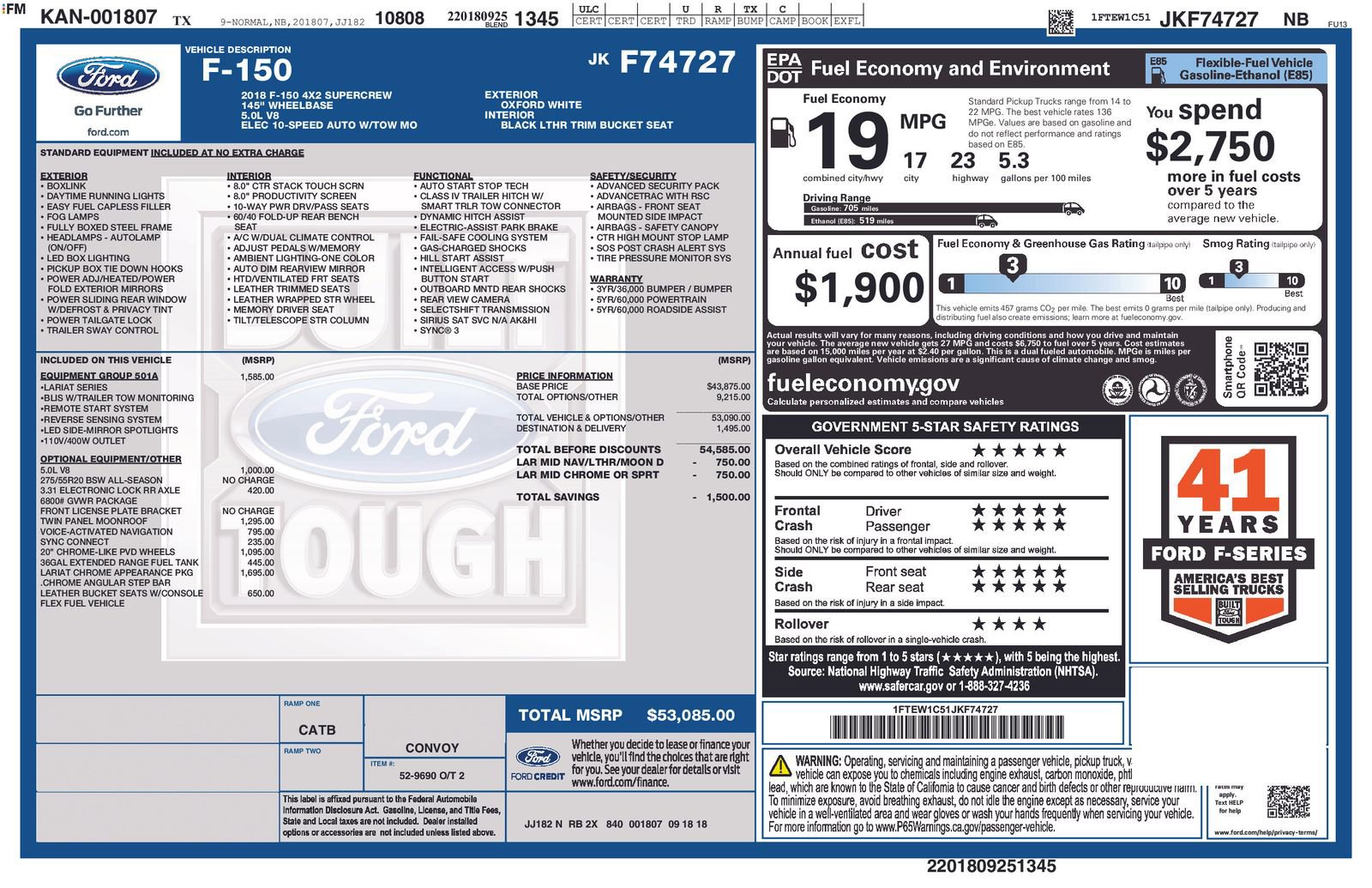 Used 2018 Ford F150 Lariat image 16