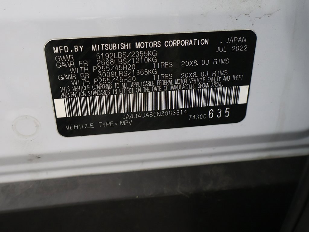 Used 2022 Mitsubishi Outlander SEL Black Edition image 54