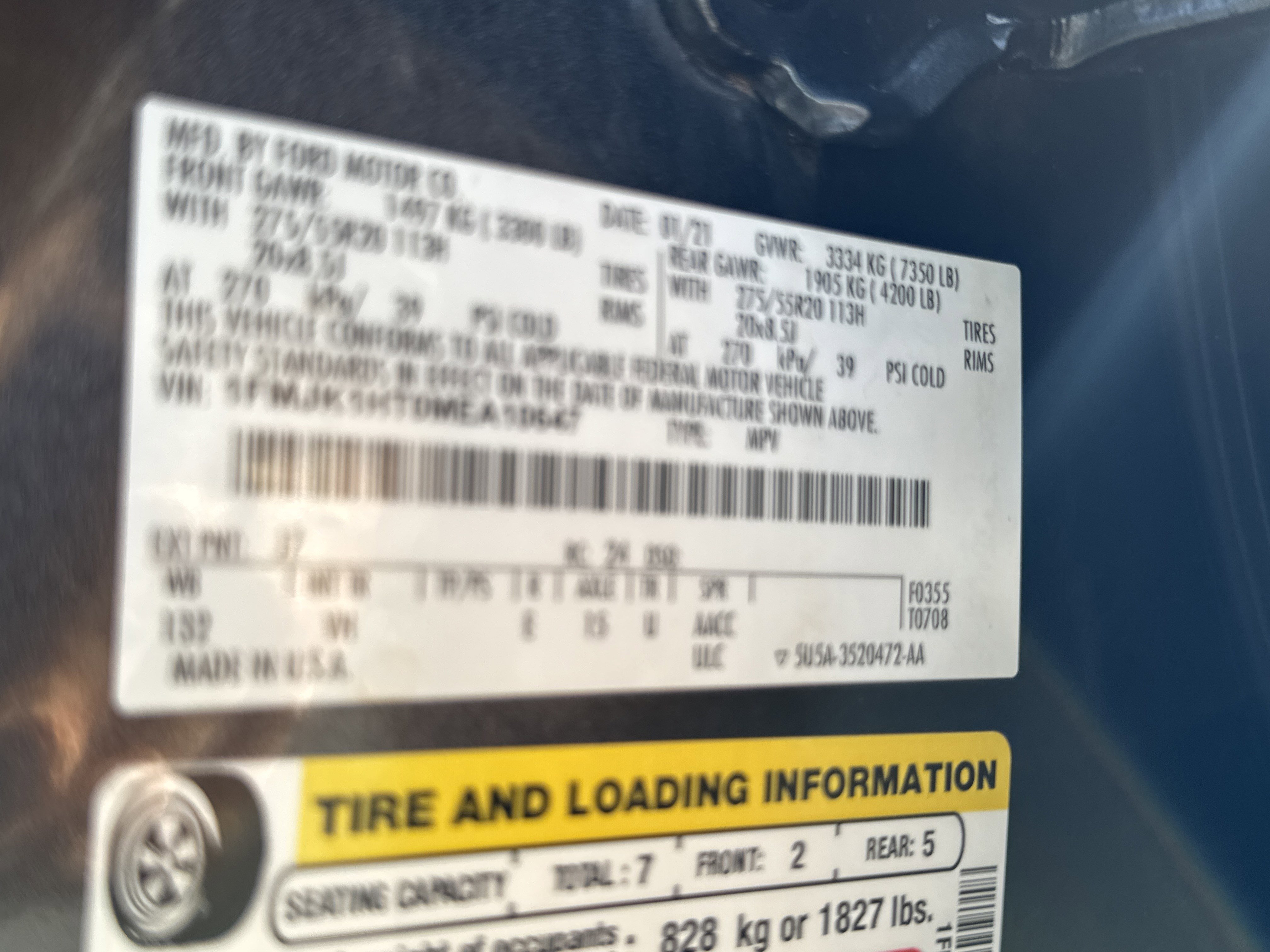 Certified 2021 Ford Expedition Max XLT image 38