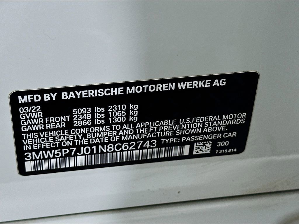 Used 2022 BMW 330e 330e iPerformance w/ M Sport Package image 33