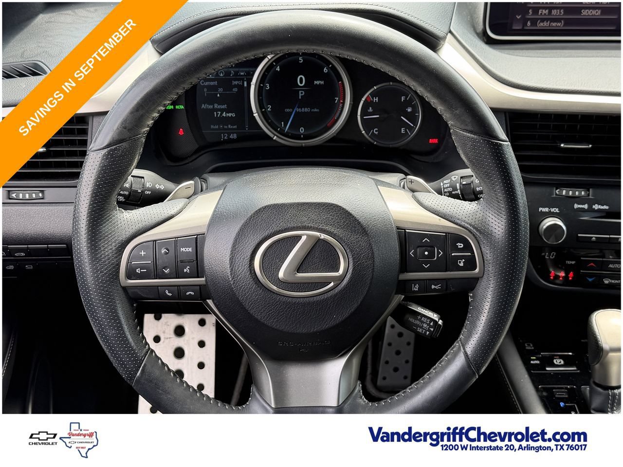 Used 2017 Lexus RX 350 F Sport w/ 3500 lbs Tow Prep Package AWD/4WD image 11
