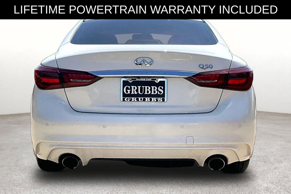 Certified 2023 INFINITI Q50 Luxe w/ Cargo Package RWD image 5