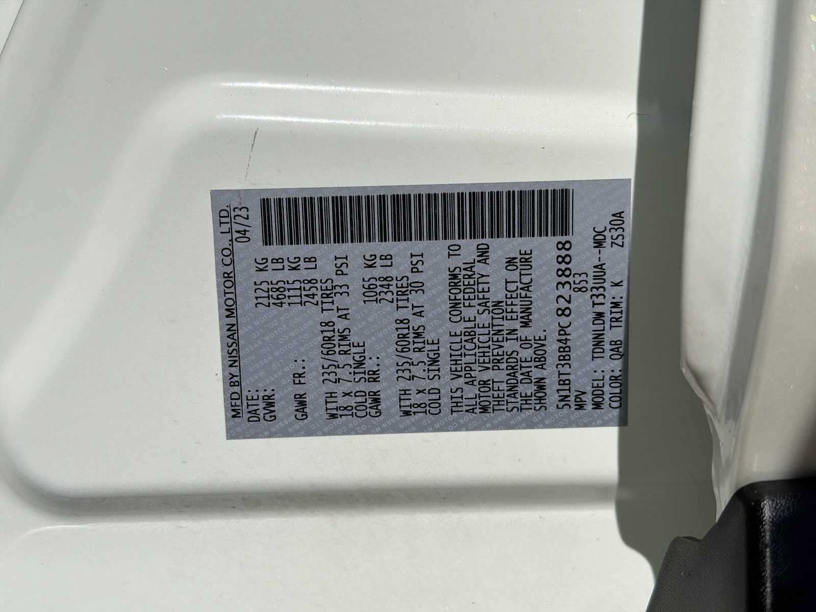Used 2023 Nissan Rogue SV AWD/4WD image 29