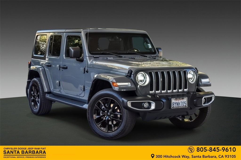 Used 2021 Jeep Wrangler Unlimited Sahara w/ Cold Weather Group image 1