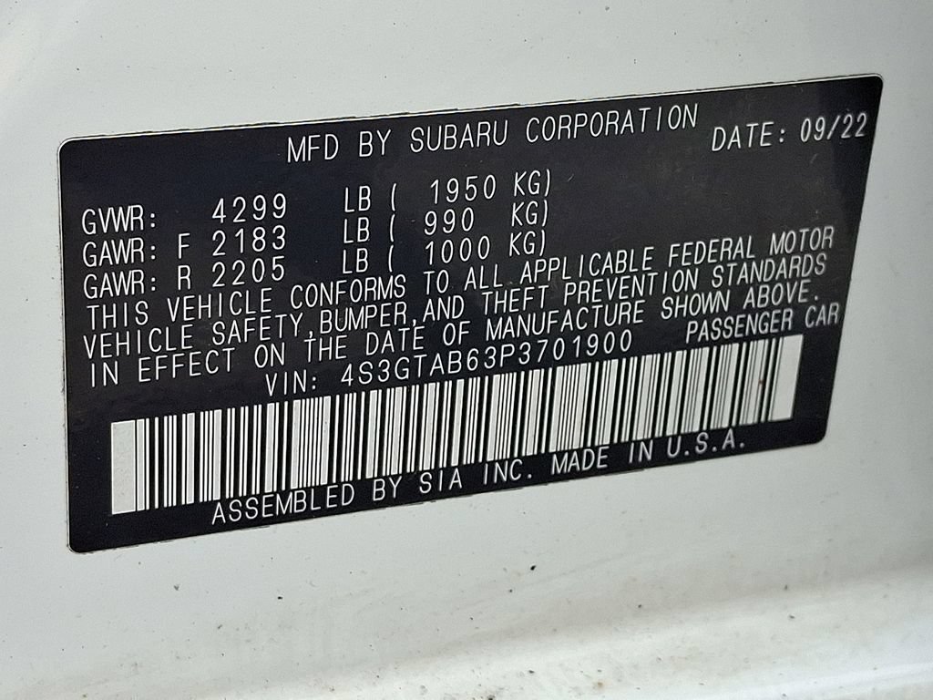 Used 2023 Subaru Impreza 2.0i AWD/4WD image 30