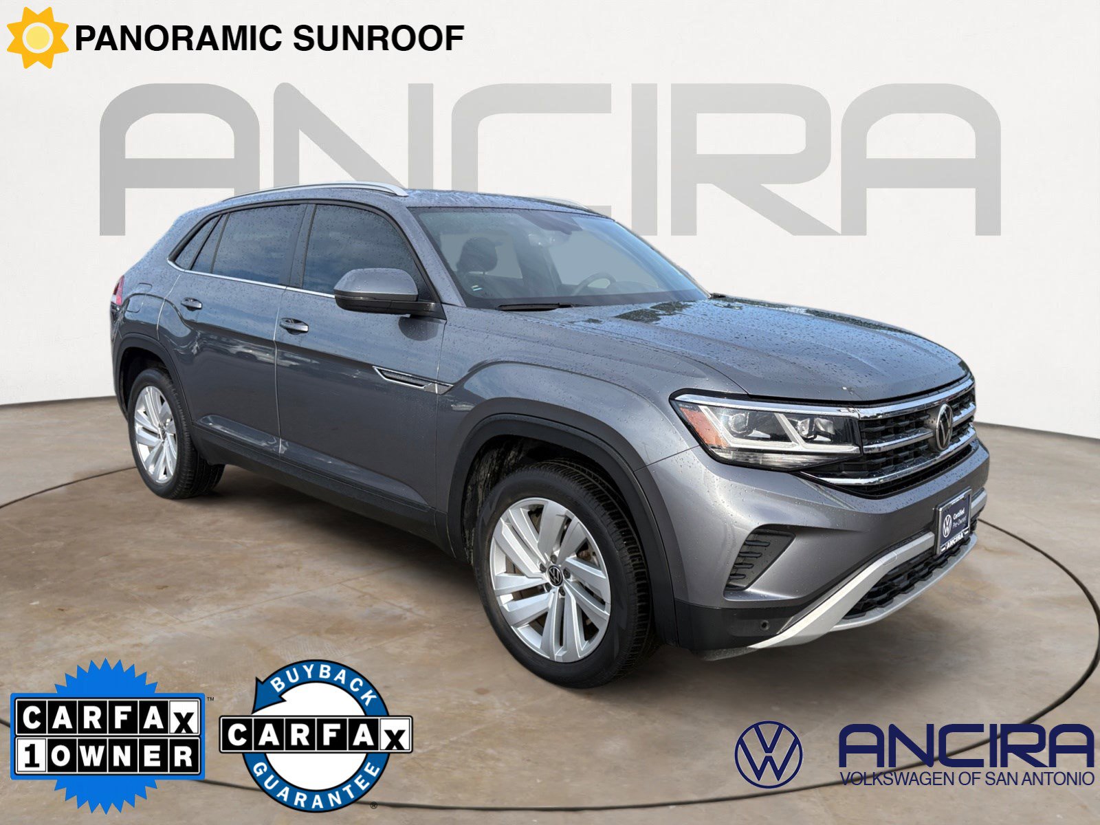 Certified 2022 Volkswagen Atlas Cross Sport SE w/ Panoramic Sunroof Package