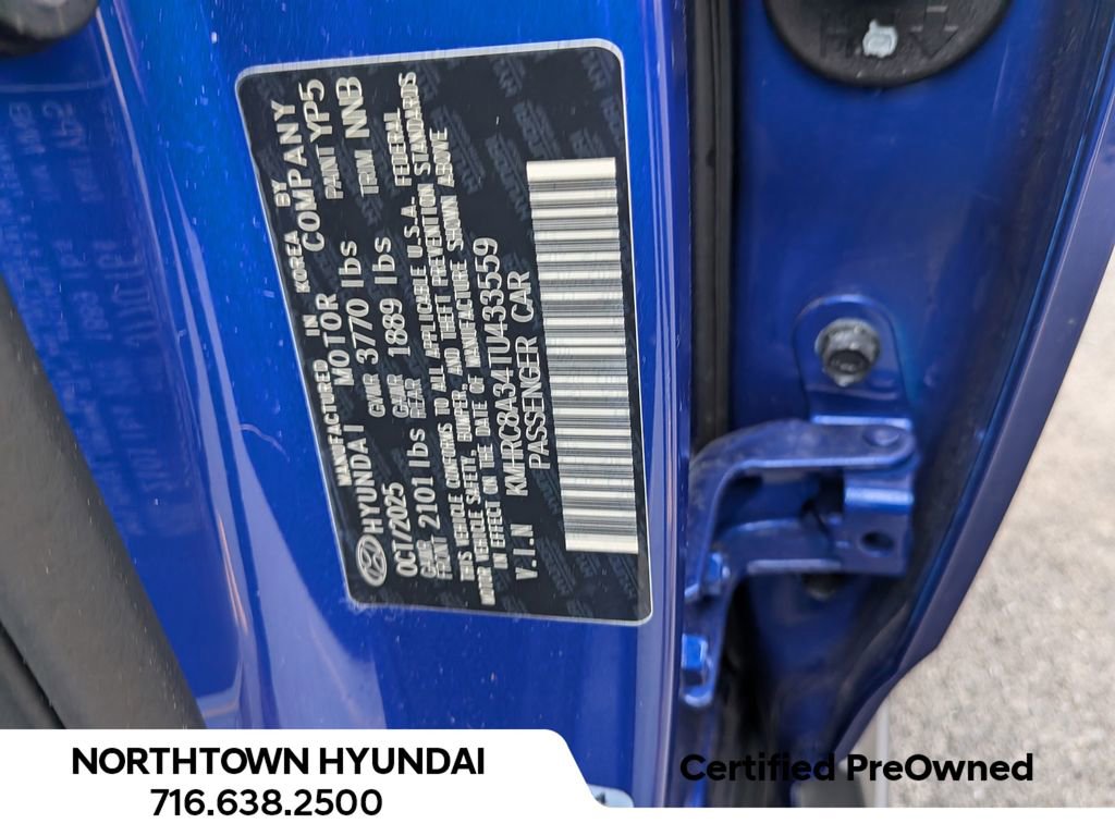 Certified 2026 Hyundai Venue SEL image 39