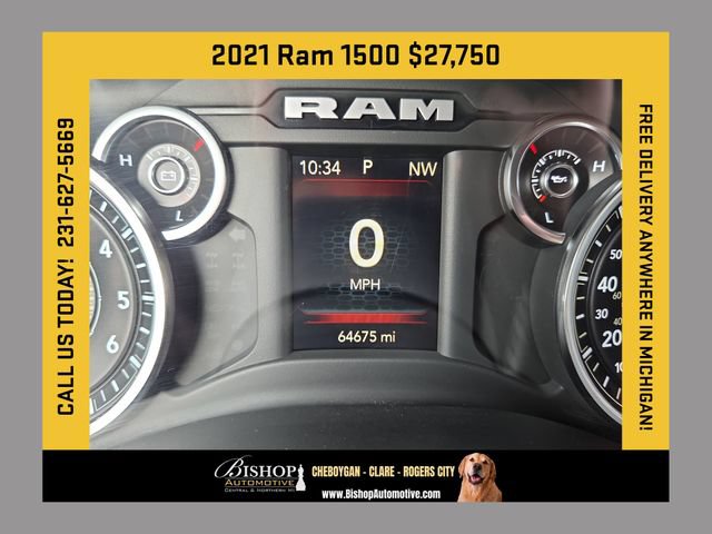 Used 2021 RAM 1500 Big Horn AWD/4WD 360° Tour