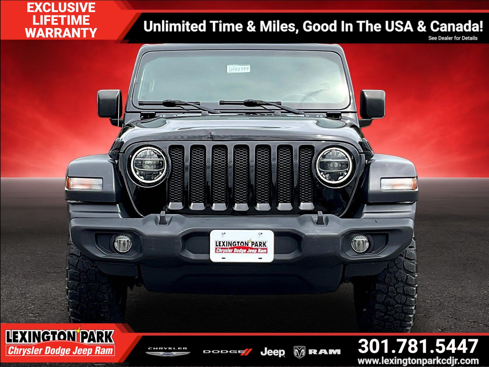 Used 2020 Jeep Wrangler Unlimited Sport AWD/4WD image 2