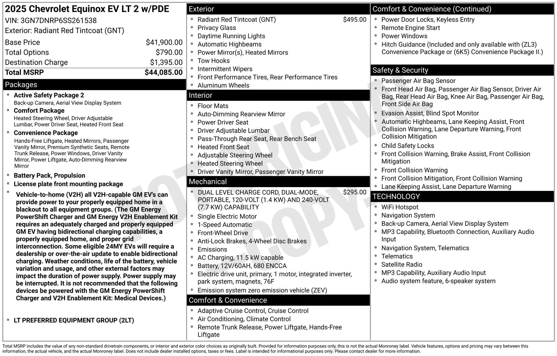 Used 2025 Chevrolet Equinox EV LT FWD image 18
