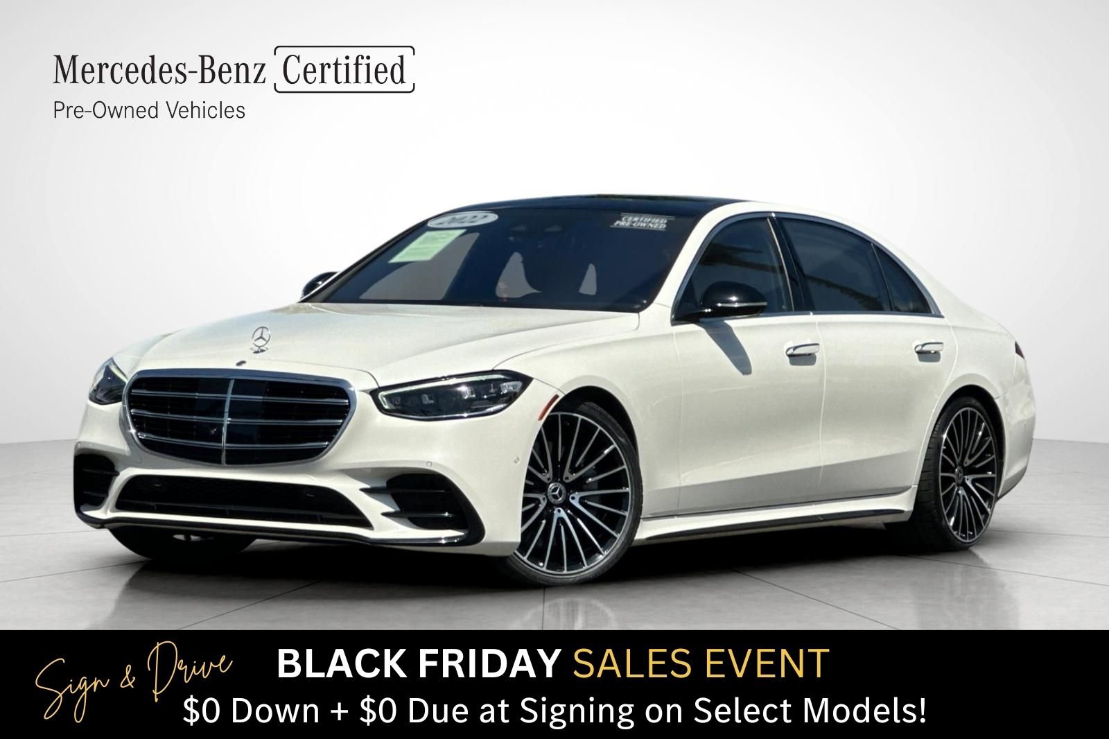 Certified 2022 Mercedes-Benz S 500 4MATIC