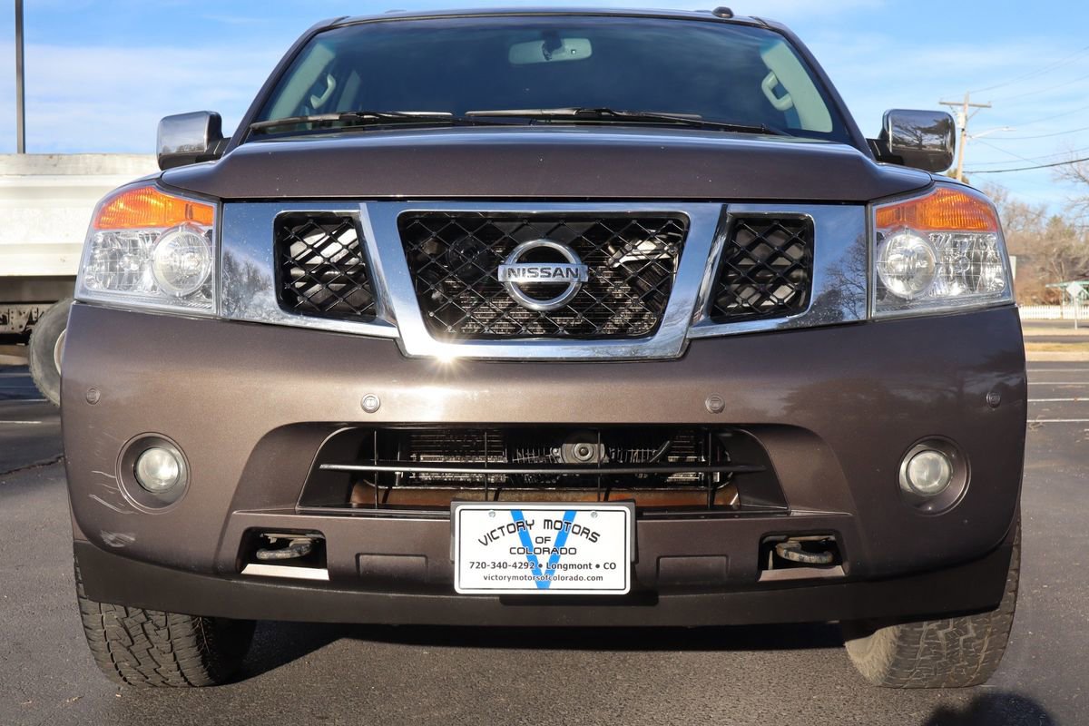 Used 2014 Nissan Armada Platinum w/ 2nd Row Captain Seat Package image 13