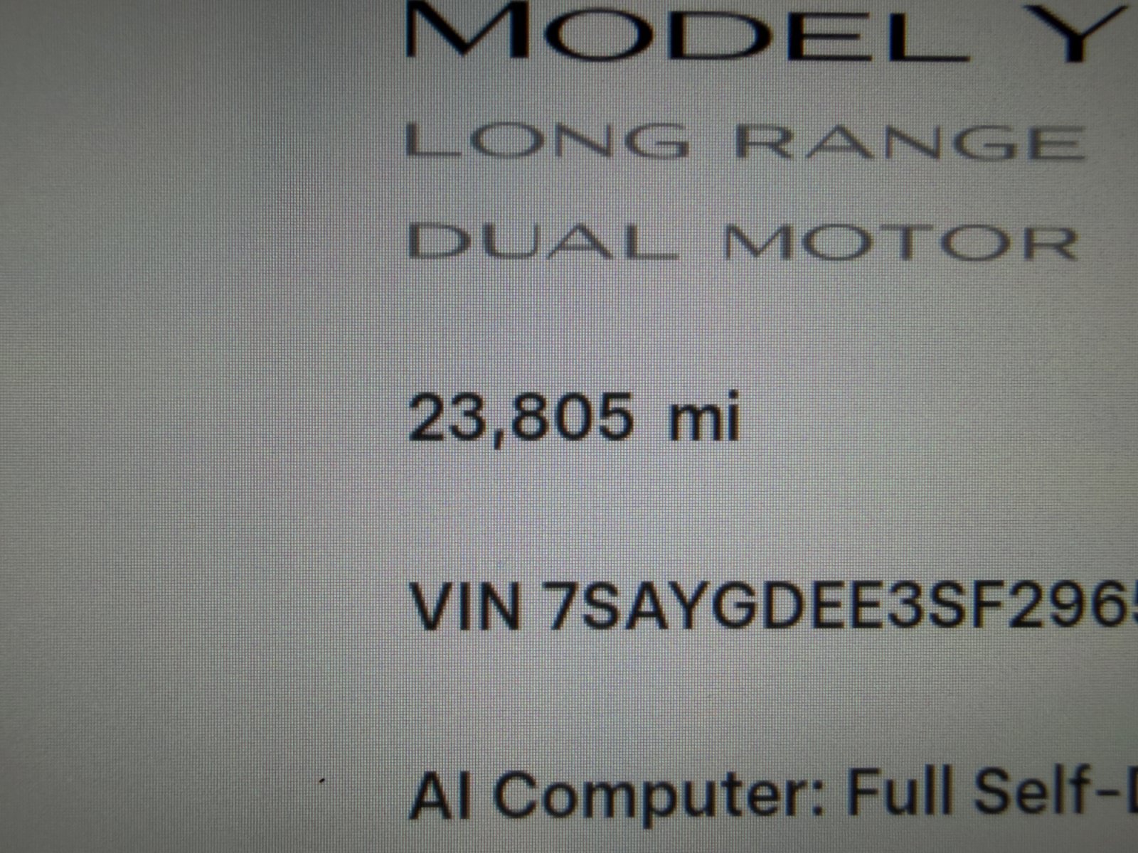 Used 2025 Tesla Model Y Long Range AWD/4WD image 15