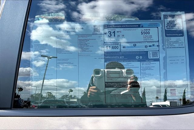 New 2026 Nissan Kicks SV FWD image 12