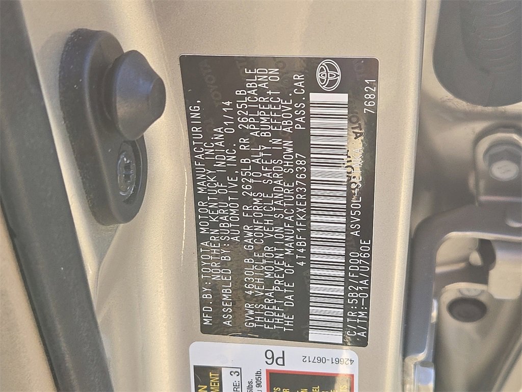 Used 2014 Toyota Camry LE image 27