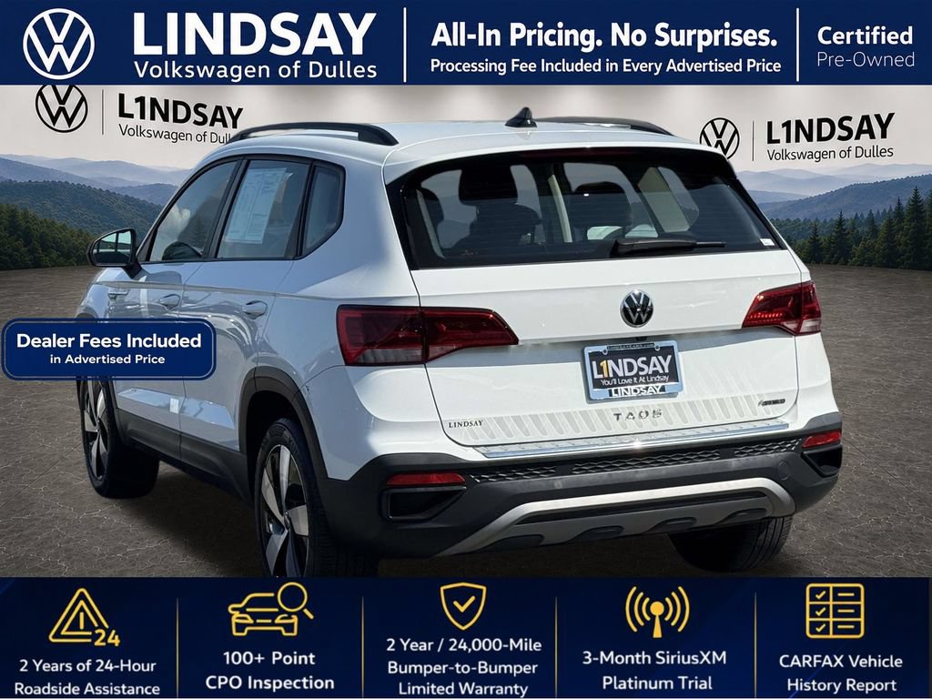 Certified 2024 Volkswagen Taos S AWD/4WD image 5
