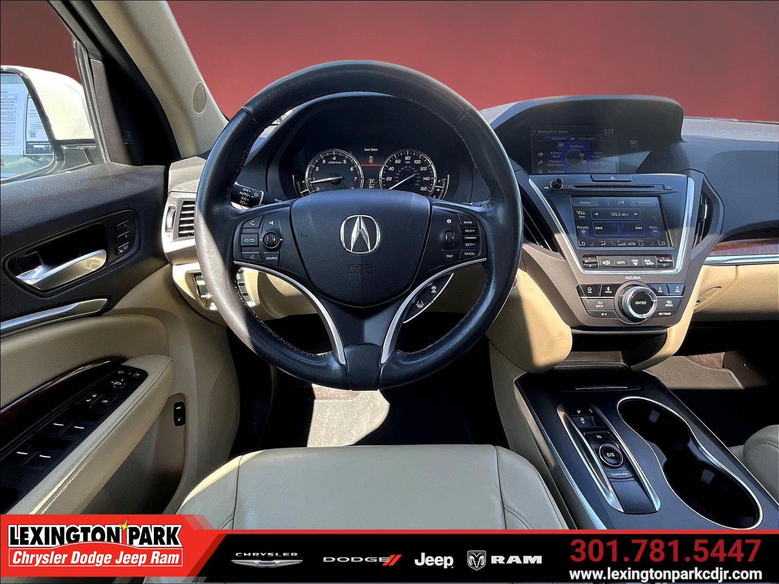 Used 2017 Acura MDX w/ Technology Package AWD/4WD image 8