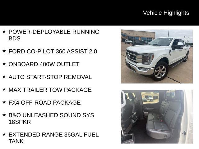 Certified 2023 Ford F150 Lariat w/ Equipment Group 502A High AWD/4WD image 5