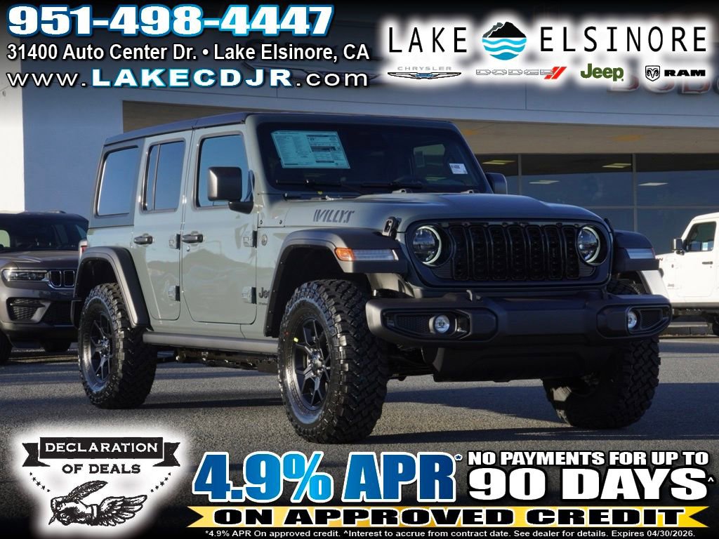 New 2026 Jeep Wrangler Willys image 1