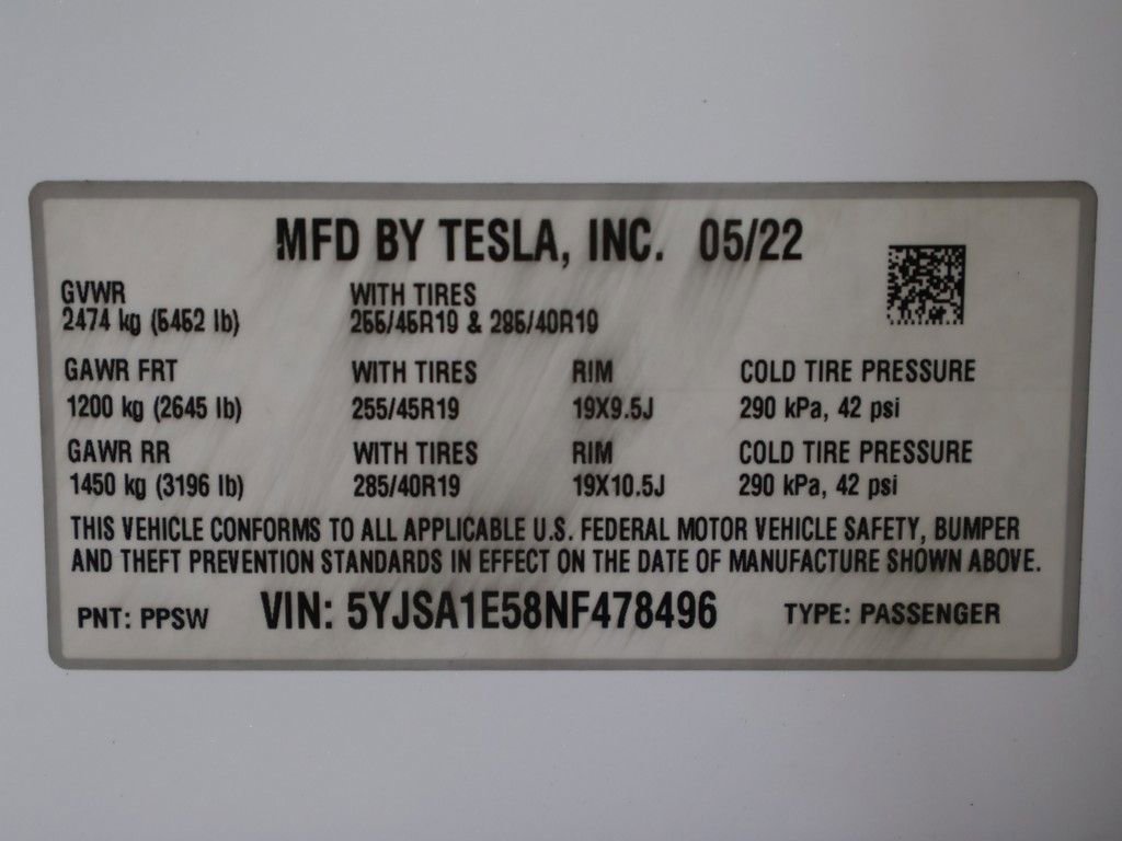 Used 2022 Tesla Model S image 58