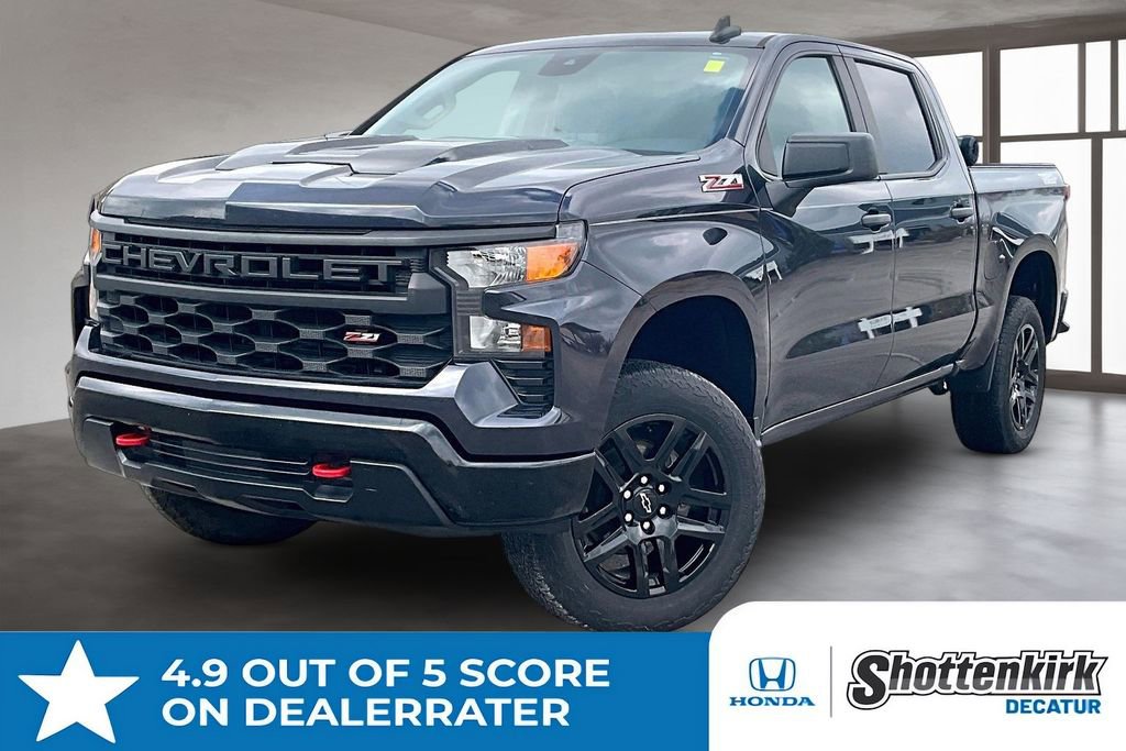 Used 2022 Chevrolet Silverado 1500 Custom Trail Boss AWD/4WD image 1