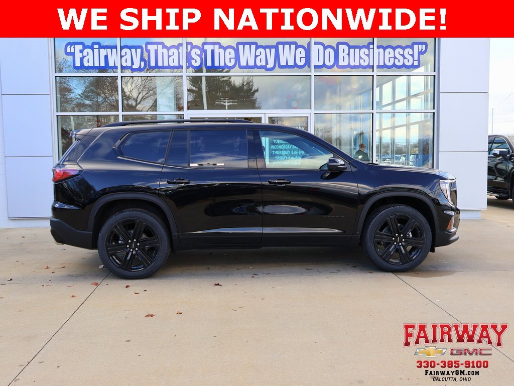 New 2026 GMC Acadia Elevation w/ Black Edition