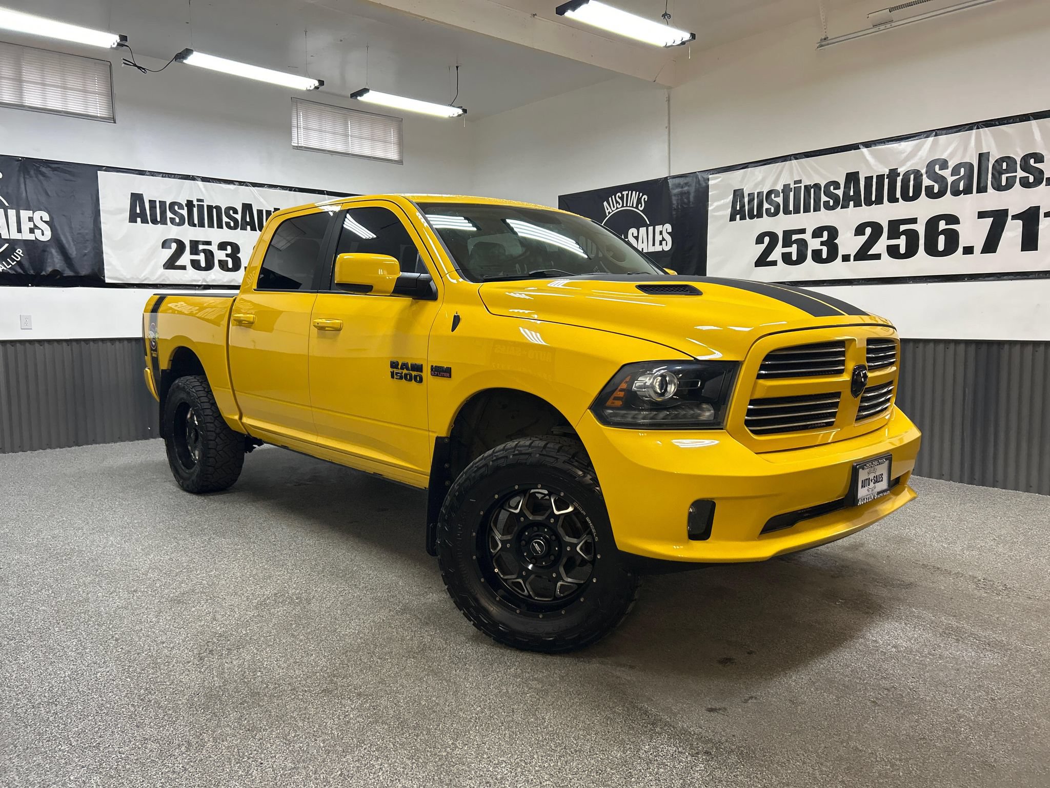 Used 2016 RAM 1500 Sport w/ Stinger Yellow Sport Package