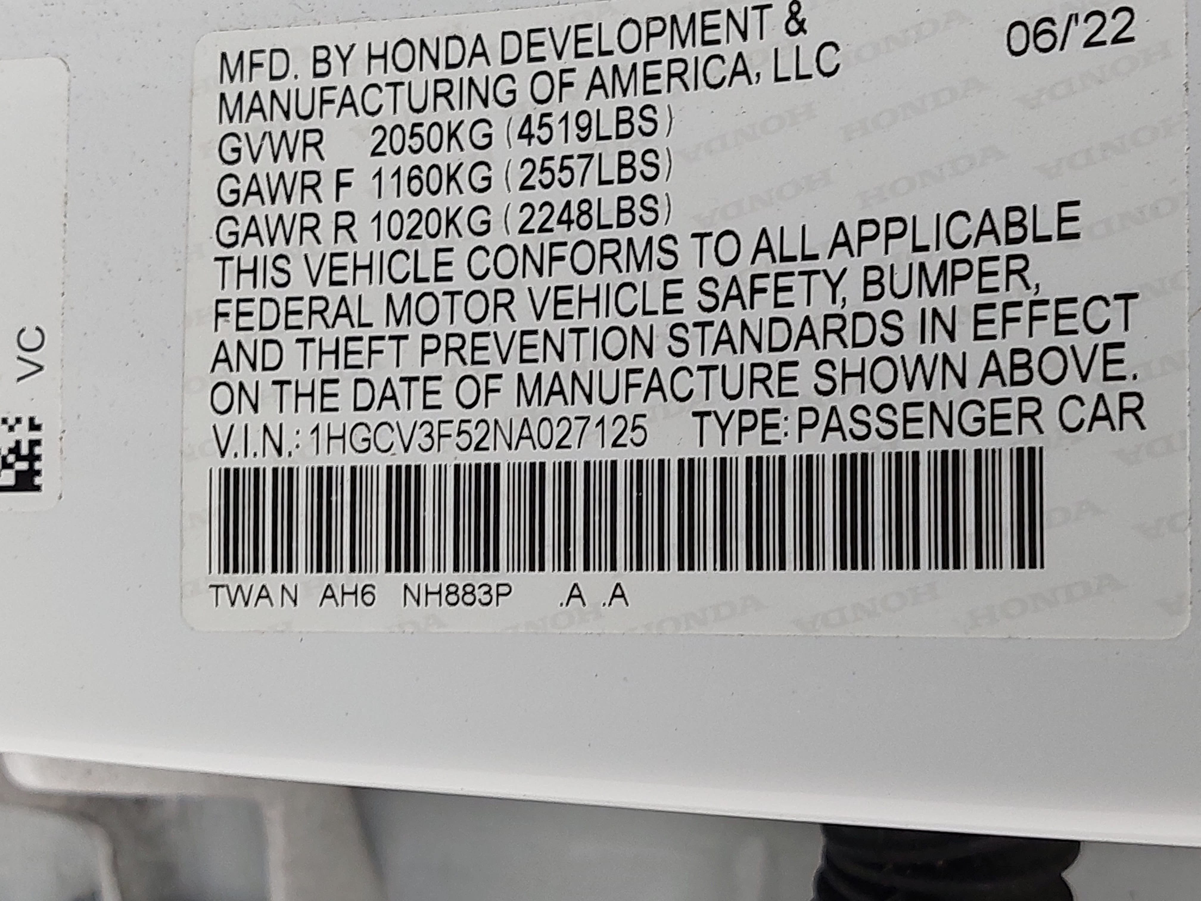 Used 2022 Honda Accord EX-L image 37