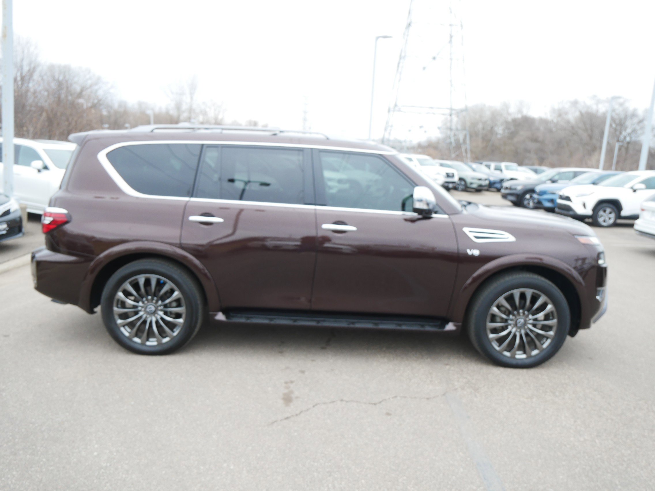 Used 2021 Nissan Armada Platinum w/ Captain's Chairs Package image 8