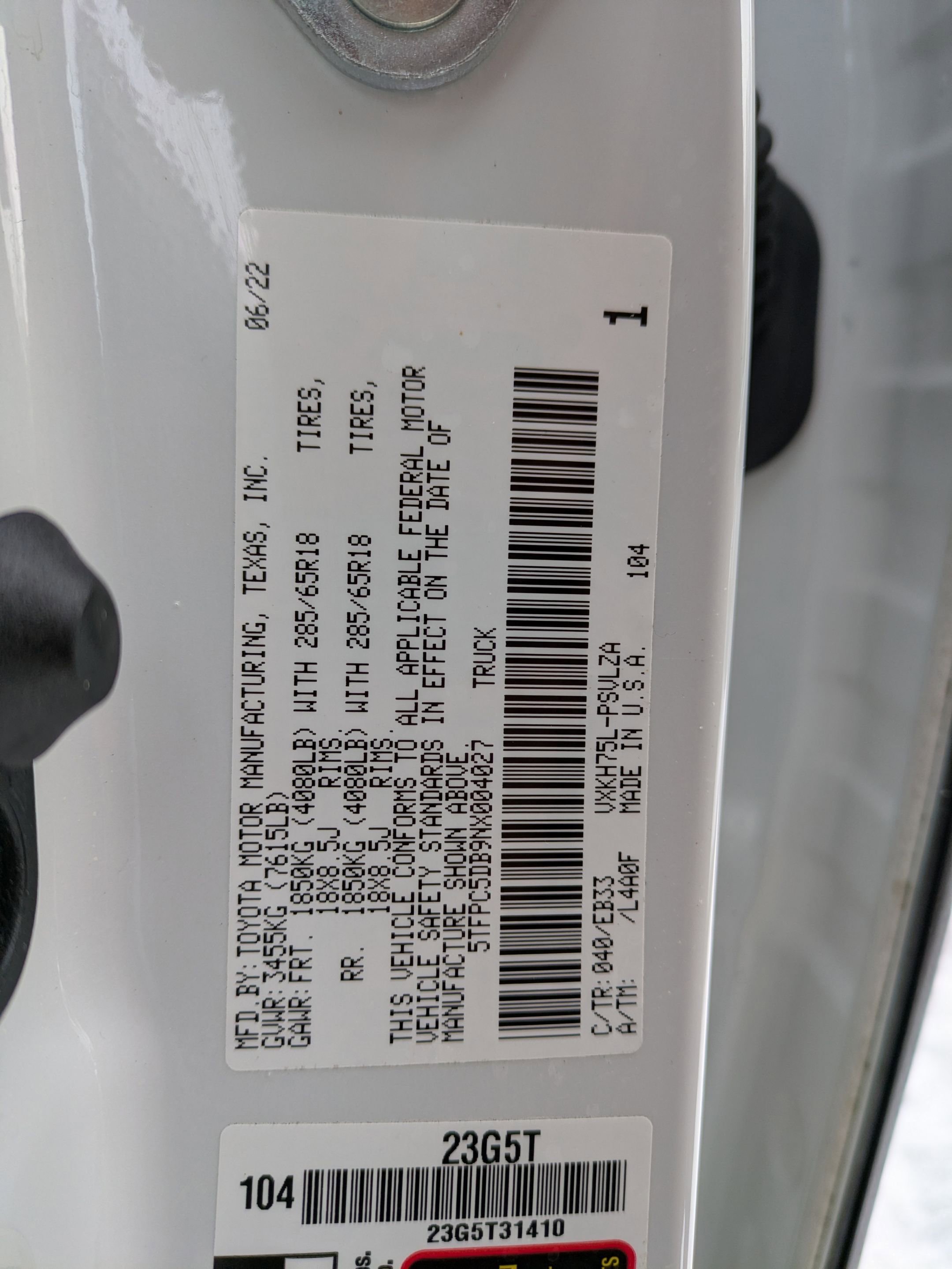 Used 2022 Toyota Tundra TRD Pro image 25