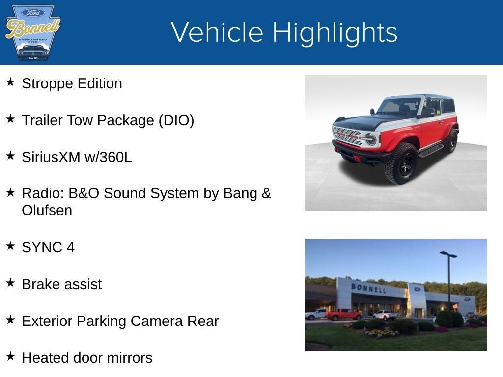 New 2025 Ford Bronco Stroppe Edition AWD/4WD image 5